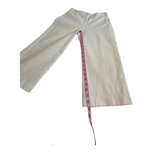 Holt Renfrew | Weekend Max Mara Wide Leg Cropped Pants - Size 4 - Picture 8 of 9